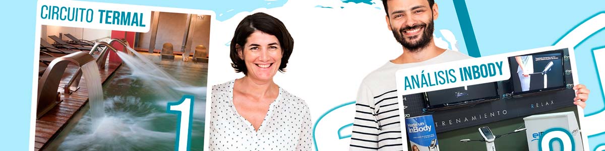 Empieza tu cuota anual antes del 30 de noviembre de 2019 y elige regalo valorado en 25€ por cada llave entre circuito termal o análisis corporal inbody 270